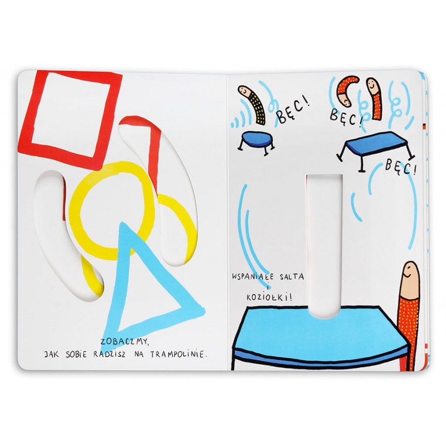 Paluszkowa olimpiada Herve Tullet - Esy Floresy 