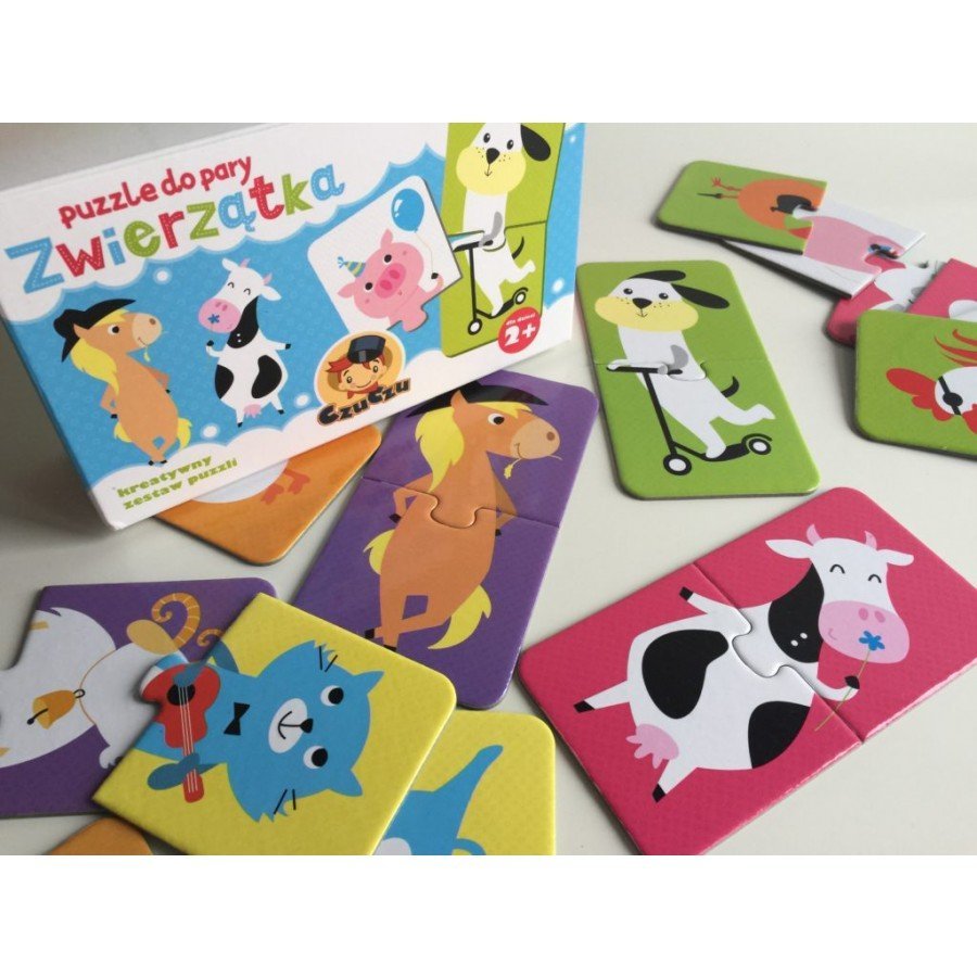 CzuCzu Puzzle do pary - Zwierzątka - Esy Floresy 