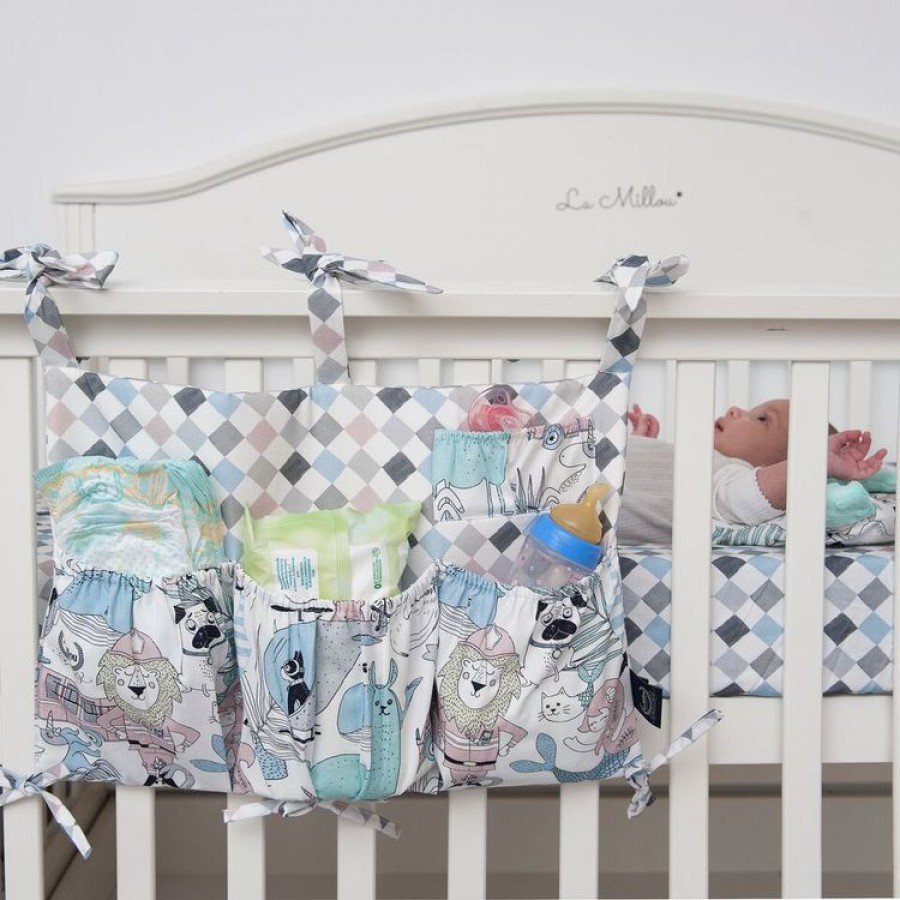 La Millou - Organizer do Łóżeczka - Moonlight Swan & Swan Lake  - Esy Floresy 