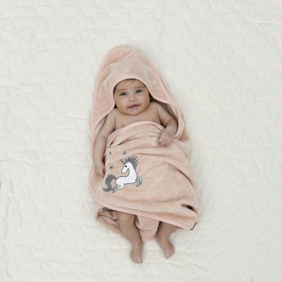 La Millou - Ręcznik Bamboo Soft - NEWBORN - Mint - DOGGY UNICORN - Esy Floresy 