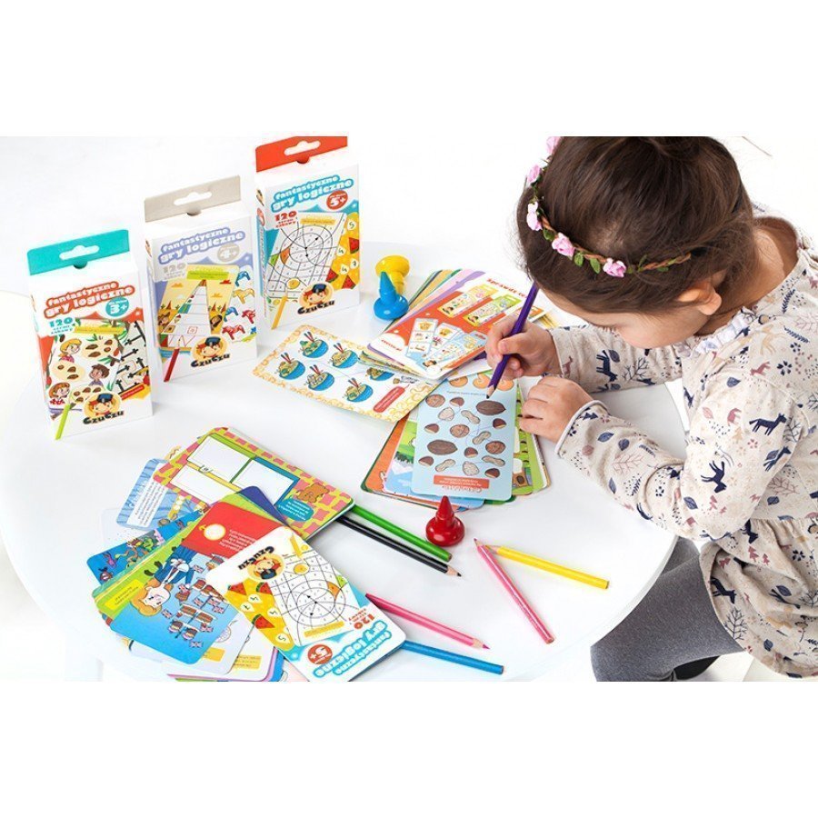 CzuCzu Fantastyczne gry logiczne 3+ - Esy Floresy 