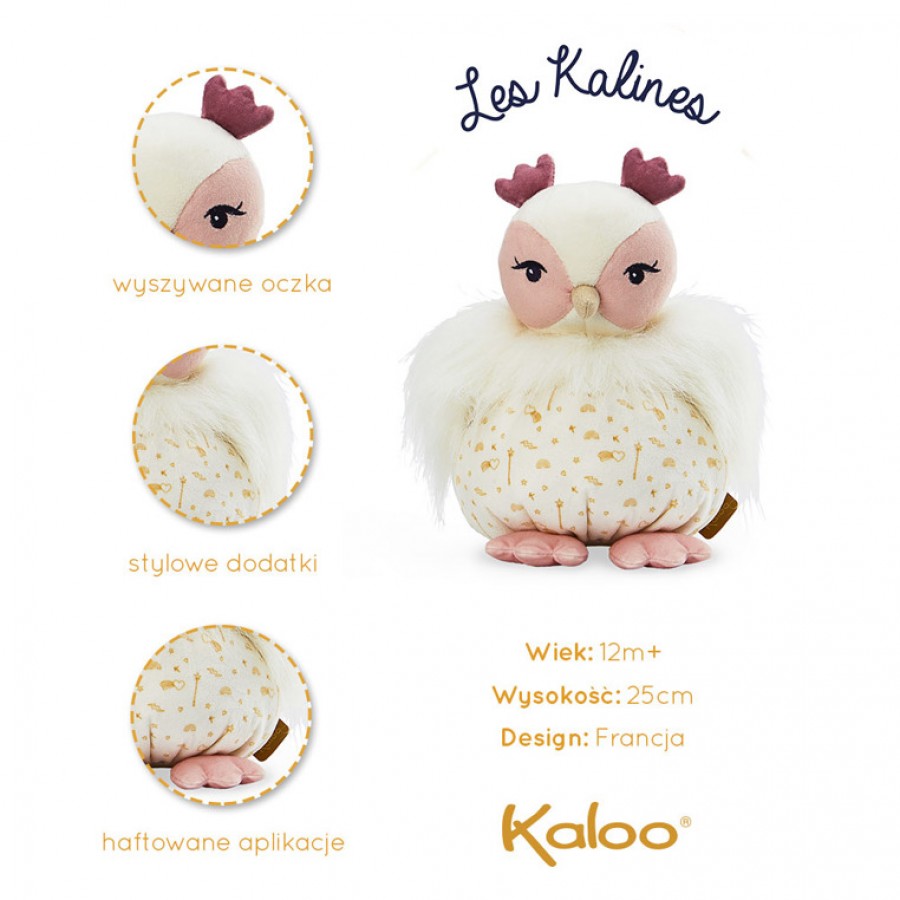 Kaloo Sowa Luna 25 cm w pudełku kolekcja Les Kalines - Esy Floresy 