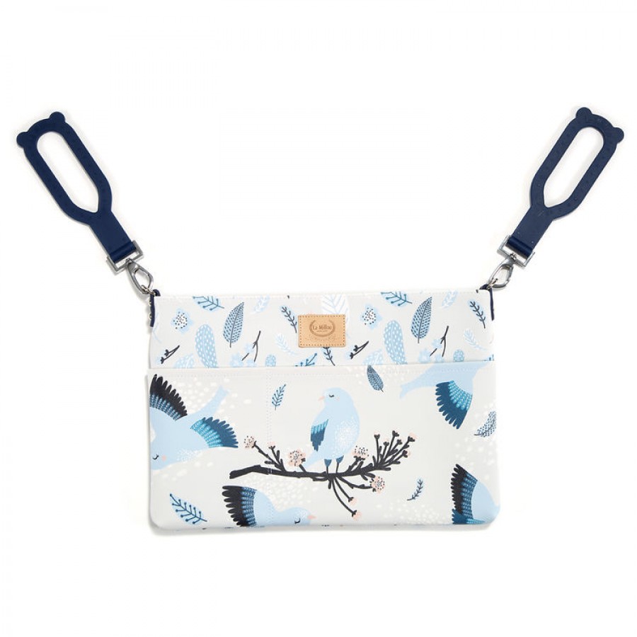 La Millou - Organizer do wózka - Blue Birds by Katarzyna Zielińska  - Esy Floresy 