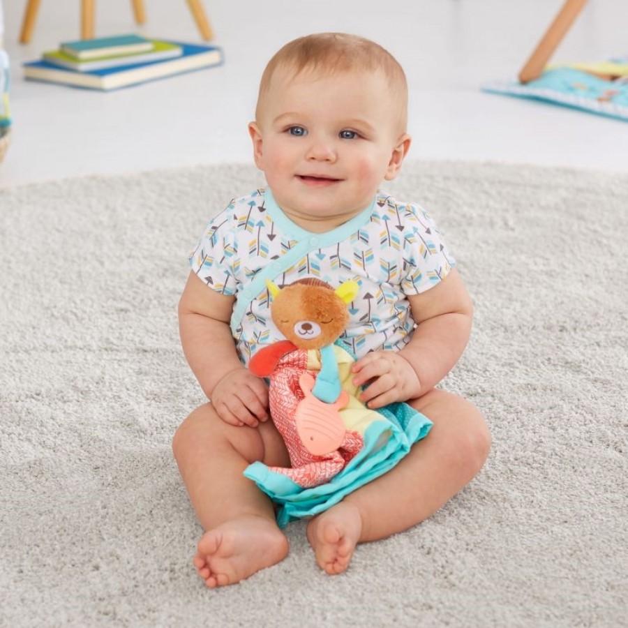 Skip Hop - Kocyk przytulanka Miś Camping.  - Esy Floresy 