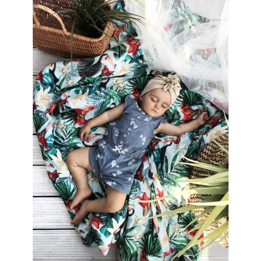 La Millou - Bamboo Bedding King Size - Evergreen Tiger .  - Esy Floresy 