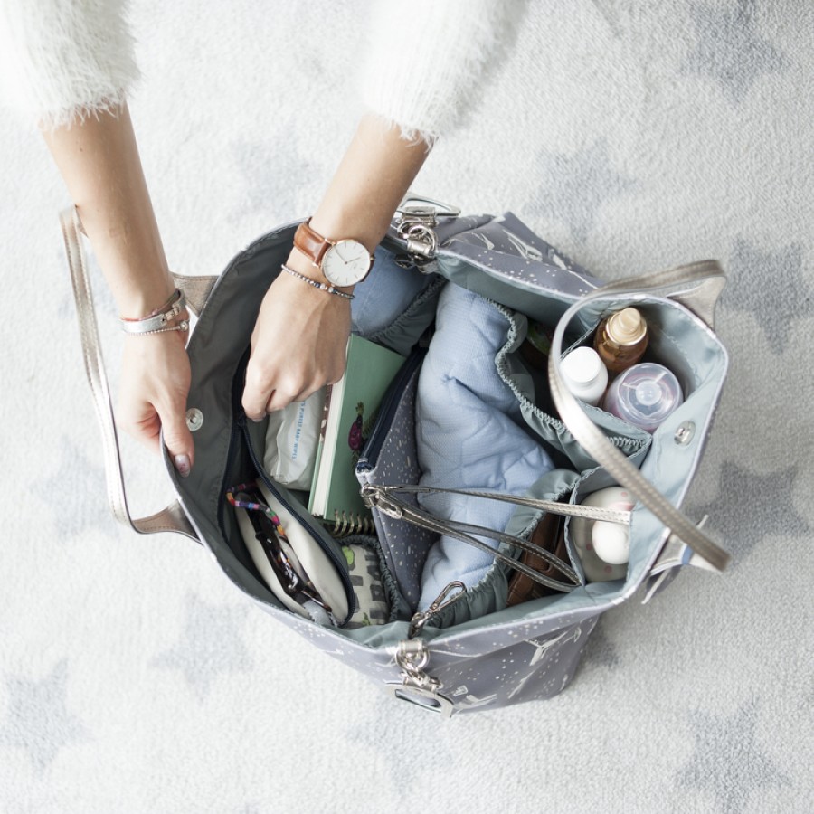 La Millou - Torba medium z saszetką - hello world premium - By Katarzyna Zielińska . - Esy Floresy 