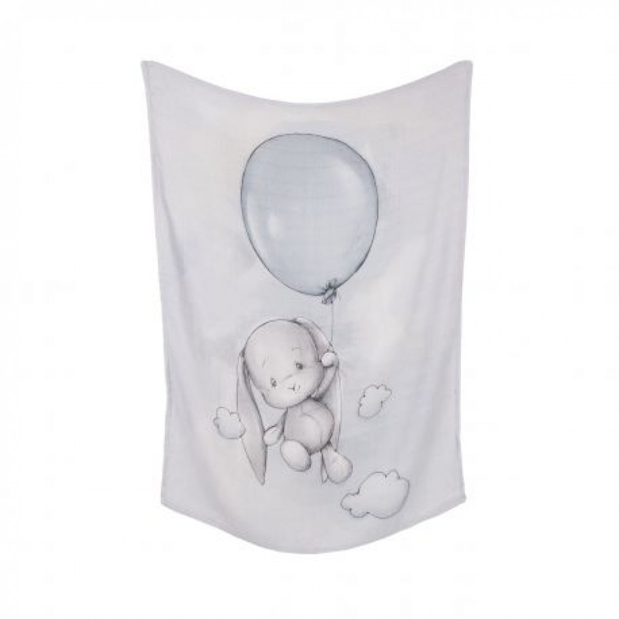 Effiki - Otulacz bambusowy - Effik z balonem - 70x100 - Esy Floresy 