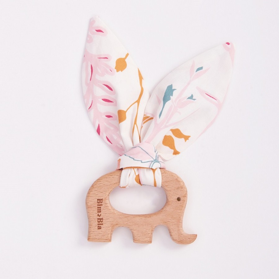 Bim Bla - Drewniany gryzaczek Little Friends - Daisy Słonik  - Esy Floresy 