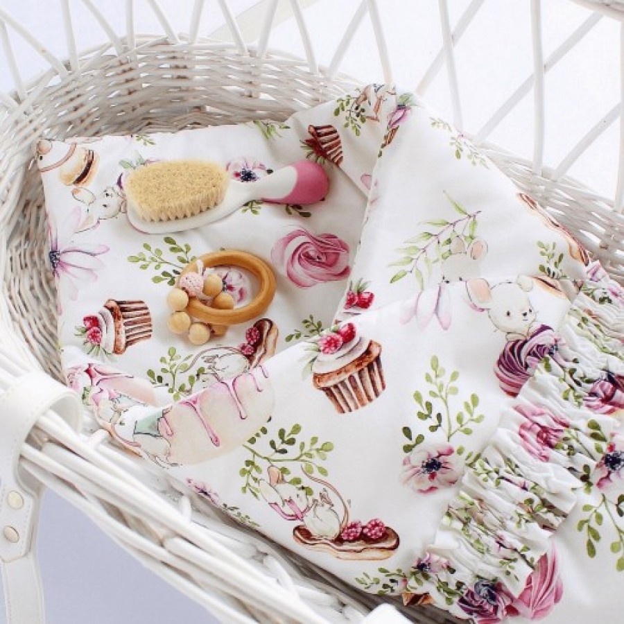 Montibi - Rożek niemowlęcy - Myszki na torcie . - Esy Floresy 