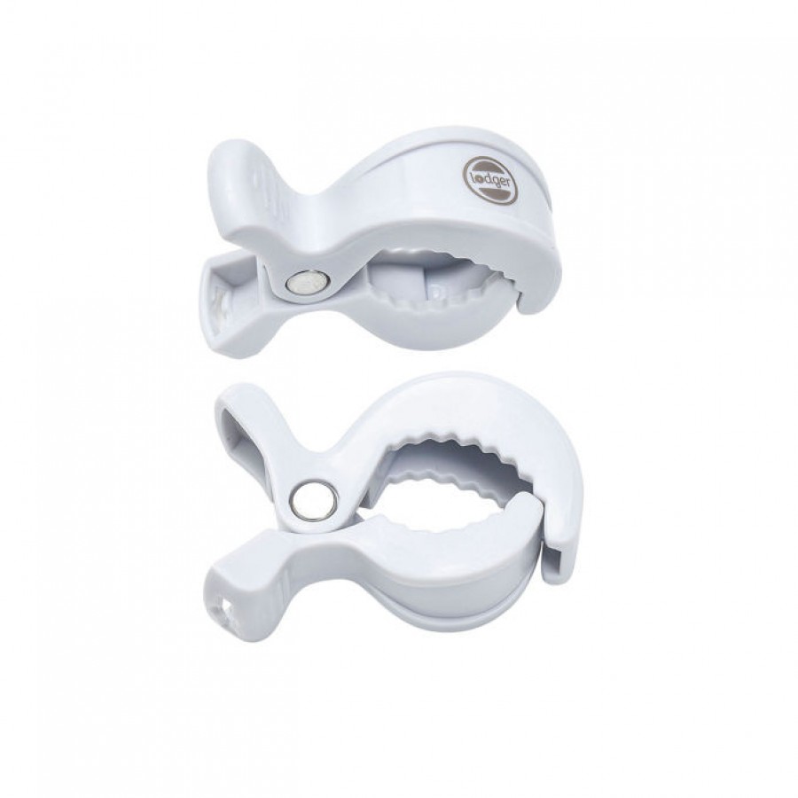 Lodger - Klipsy do kocyka - Black/White 4 szt. - Esy Floresy 