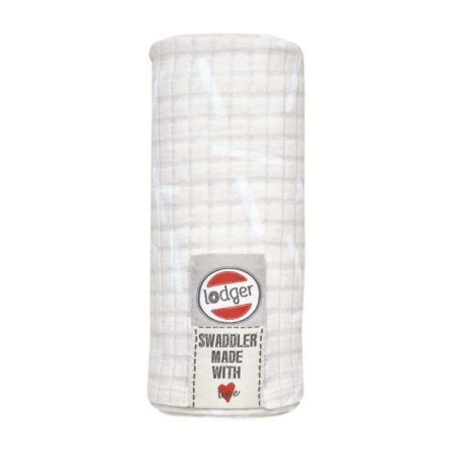 Lodger - Pielucha/Otulacz Swaddler Sprinkle Print Ivory - Esy Floresy 