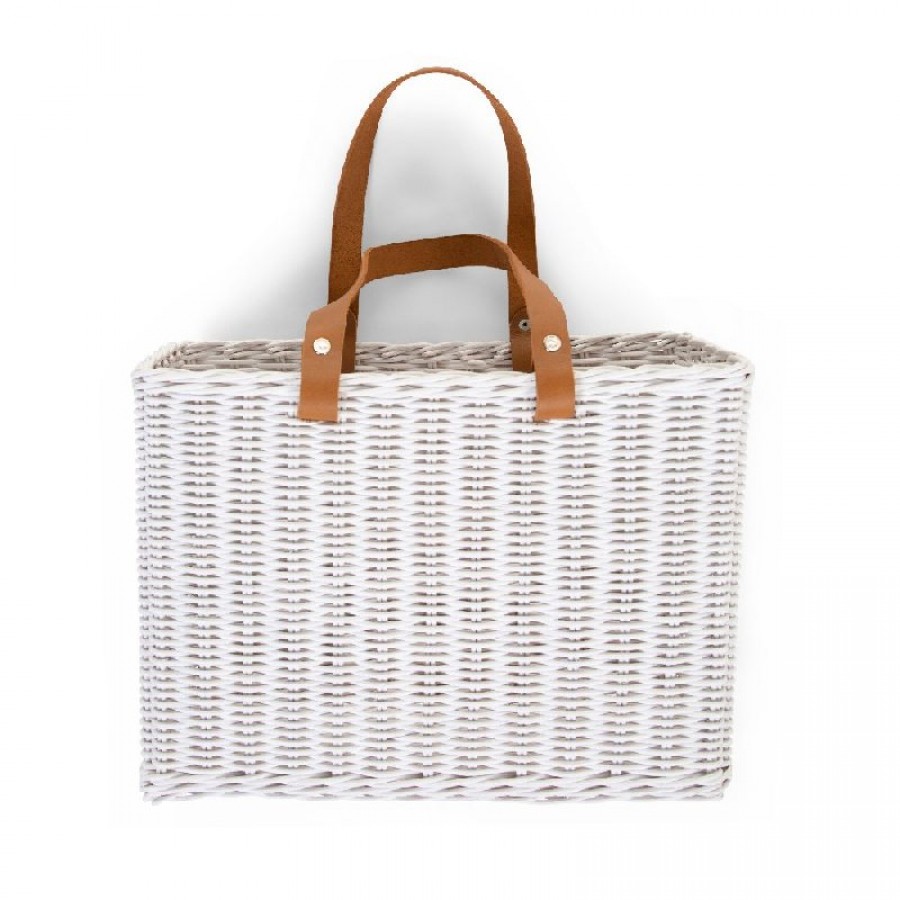 Childhome - Kosz wiszący z uchwytami White - Esy Floresy 