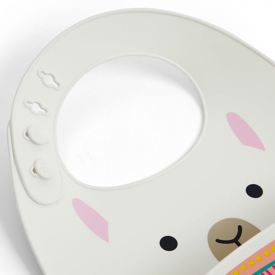 Skip Hop - Śliniak silikonowy Zoo Lama - Esy Floresy 