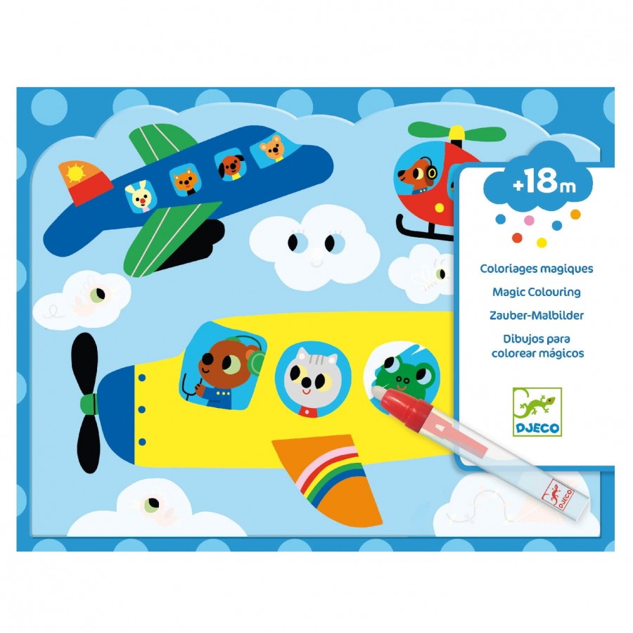 Djeco - Wodne kolorowanki 