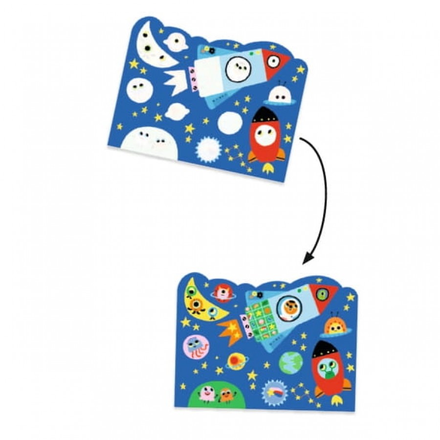 Djeco - Wodne kolorowanki 