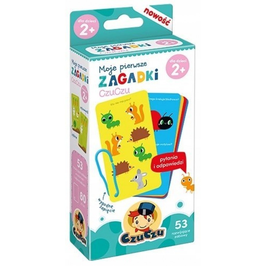 CzuCzu - Moje pierwsze zagadki 2+ - Esy Floresy 