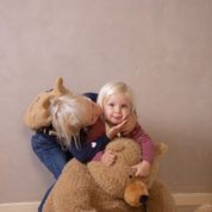 Childhome - Siedzący miś pluszowy 76 cm - Esy Floresy 