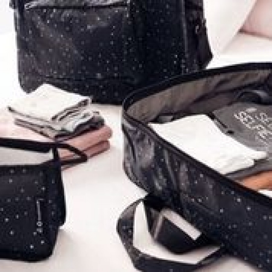 My Bag's - Torba Weekend Bag Confetti Black - Esy Floresy 