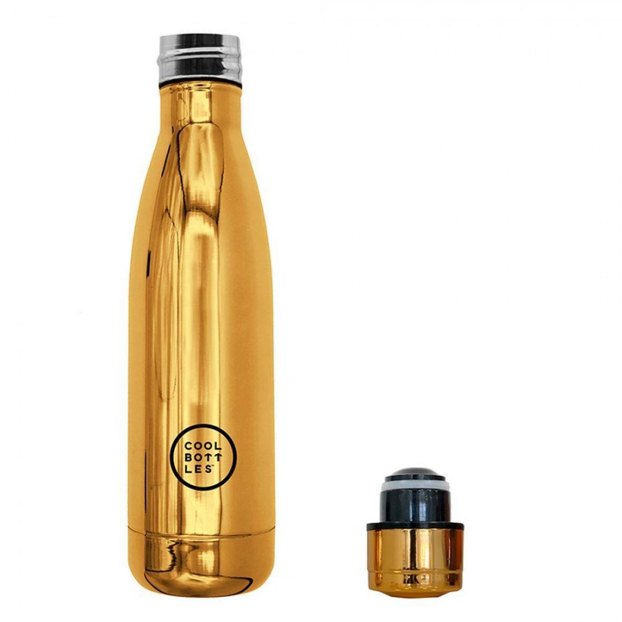 Cool Bottles - Butelka termiczna 500 ml Chrome Gold - Esy Floresy 