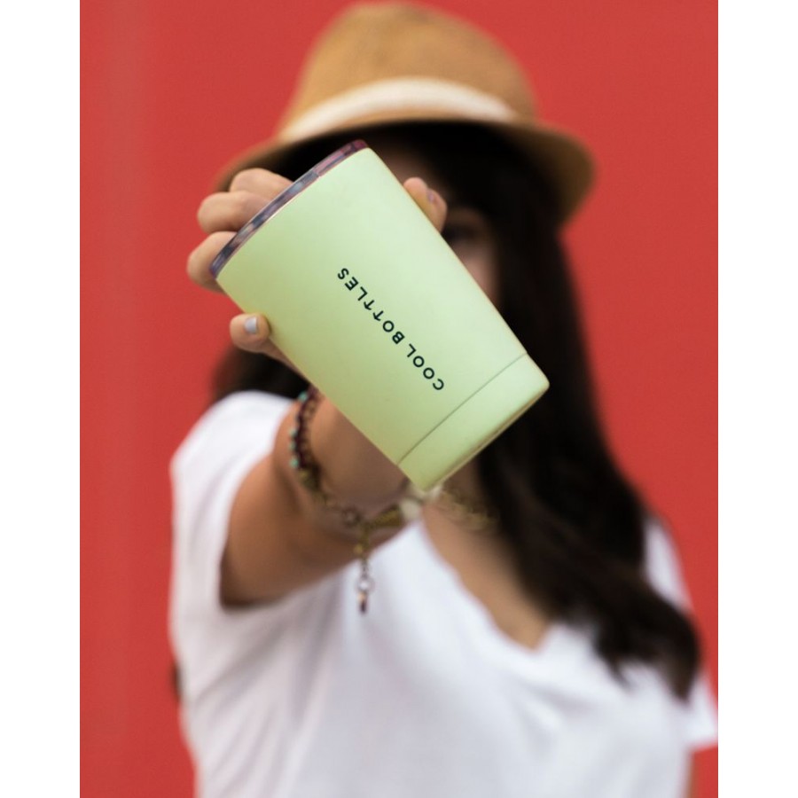 Cool Bottles - Kubek termiczny 330 ml Pastel Green - Esy Floresy 