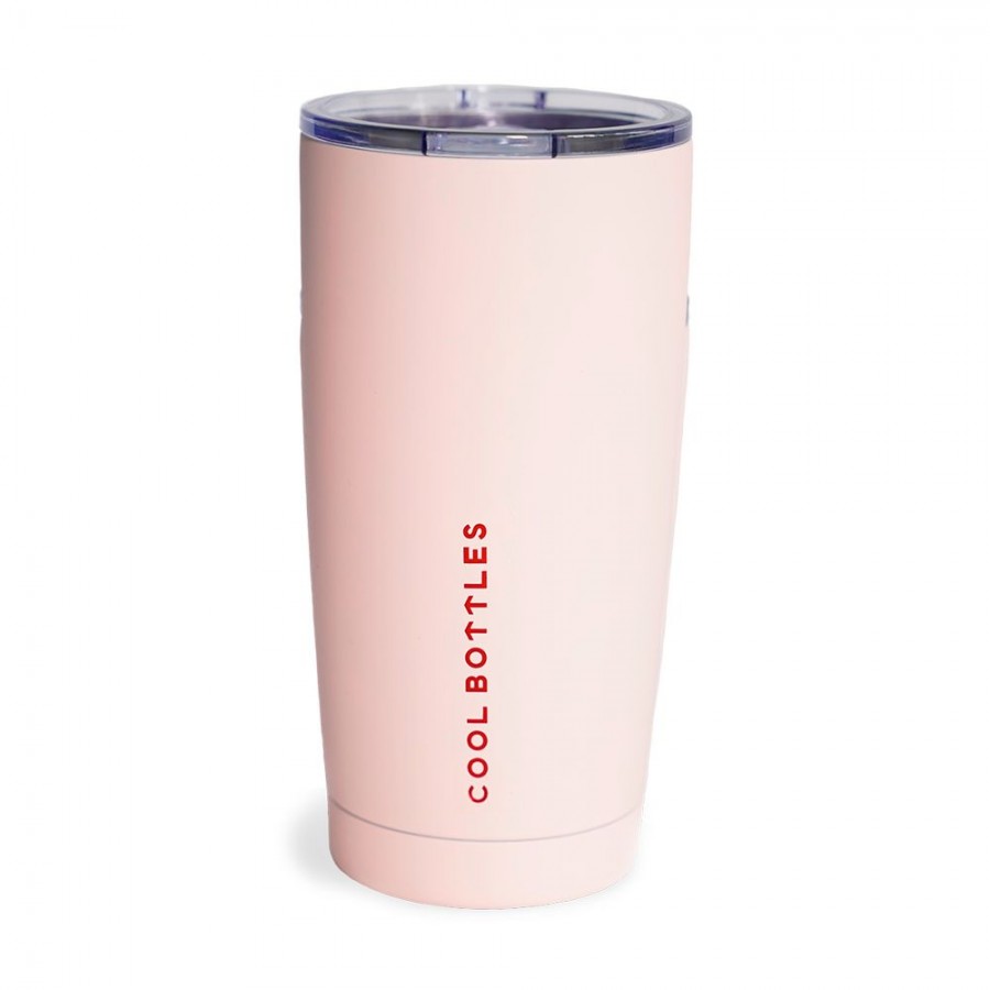 Cool Bottles - Kubek termiczny 550 ml Pastel Pink - Esy Floresy 