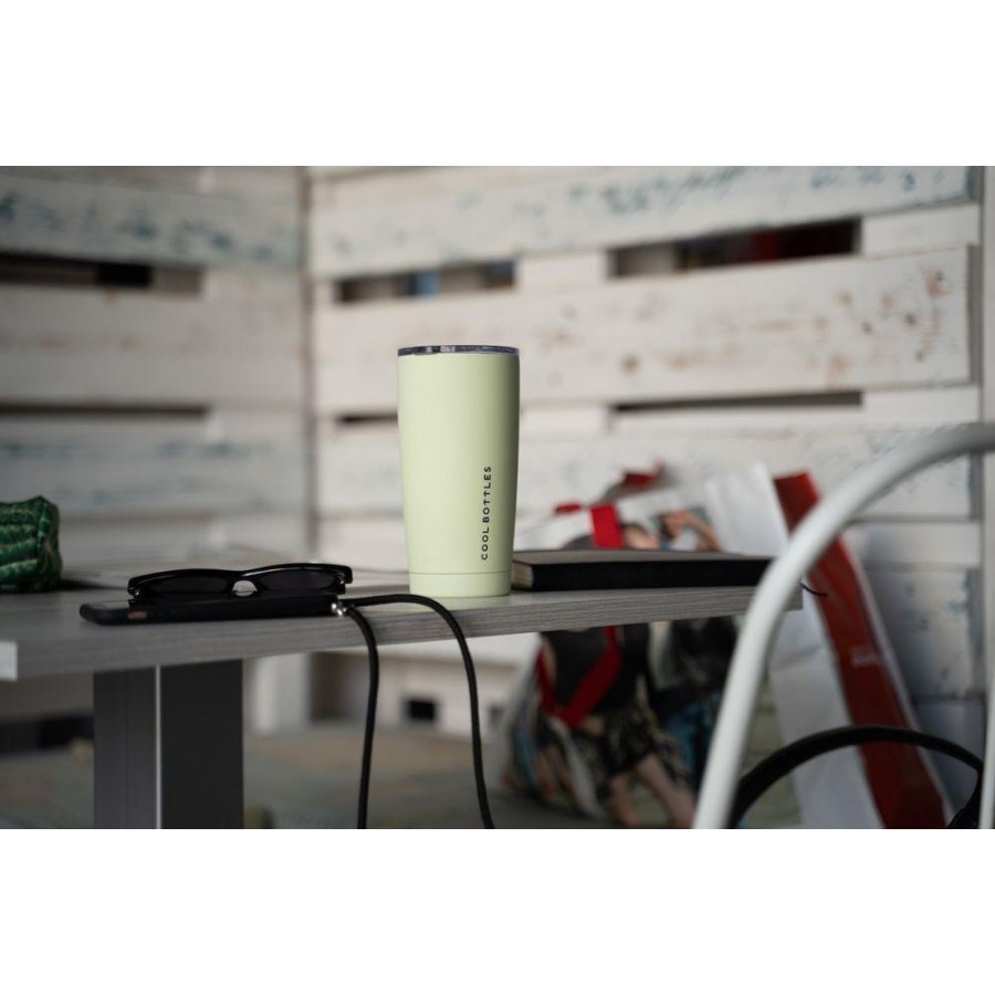 Cool Bottles - Kubek termiczny 550 ml Pastel Pink - Esy Floresy 