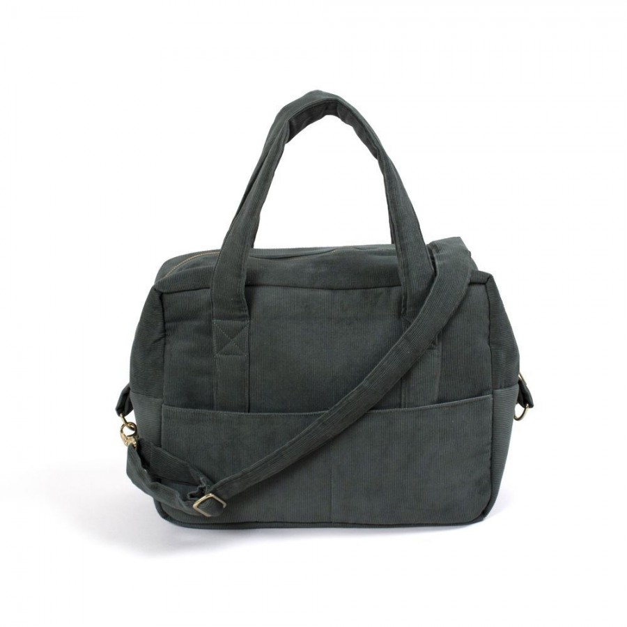 Filibabba - Torba Nursing bag Sztruks Pine Green - Esy Floresy 