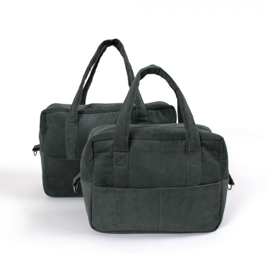 Filibabba - Torba Nursing bag Sztruks Pine Green - Esy Floresy 