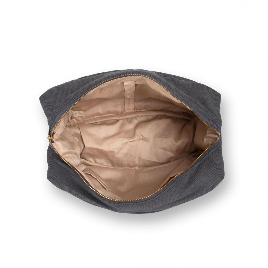  Filibabba - Kosmetyczka duża Sztruks Stone Grey - Esy Floresy 