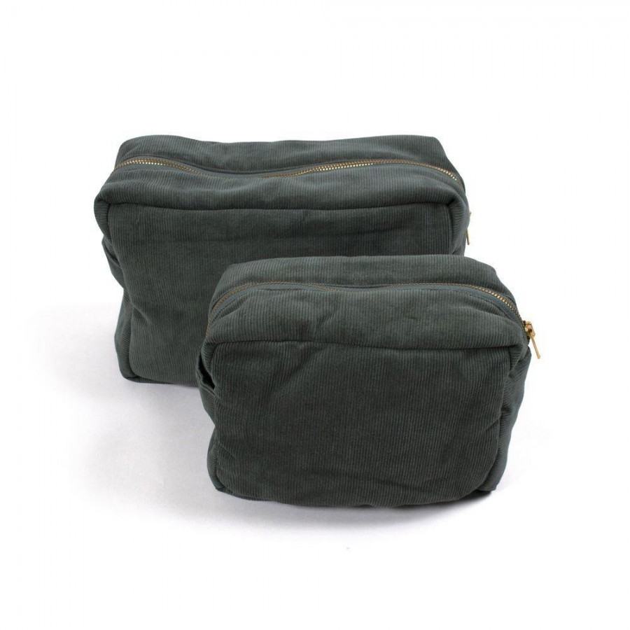  Filibabba - Kosmetyczka mała Sztruks Pine Green - Esy Floresy 