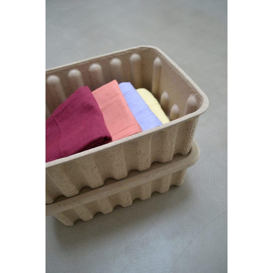 Filibabba - Pieluszka muślinowa 65 x 65 cm Coral - Esy Floresy 