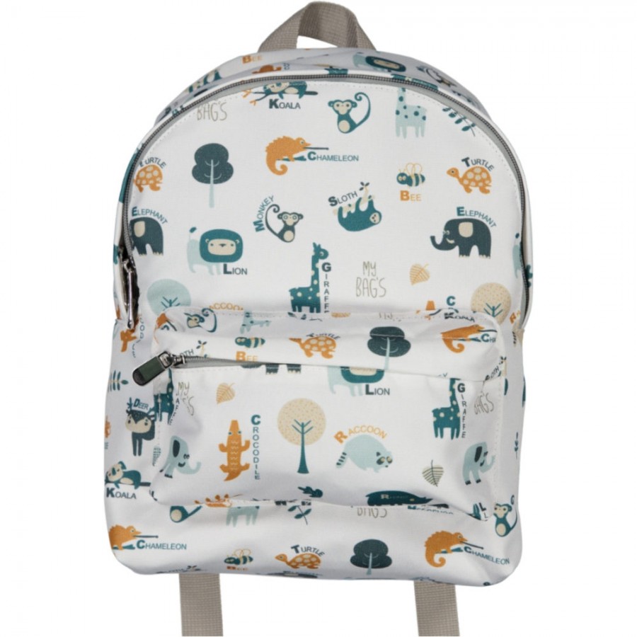 My Bag's Plecak dziecięcy Animals Blue - Esy Floresy 