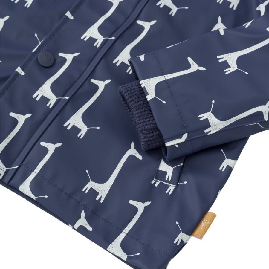 Fresk Kurtka przeciwdeszczowa 122 cm (7 lat) Żyrafa - Esy Floresy 