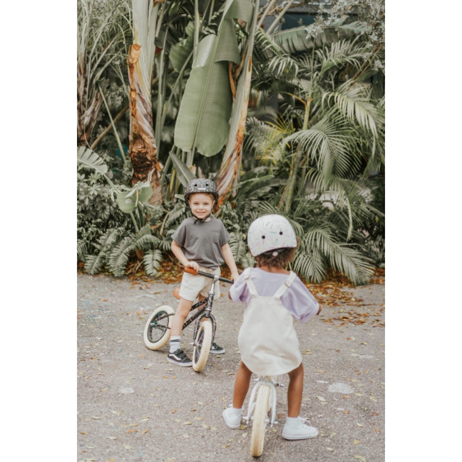 Banwood dziecięcy kask rowerowy Marest Allegra white - Esy Floresy 