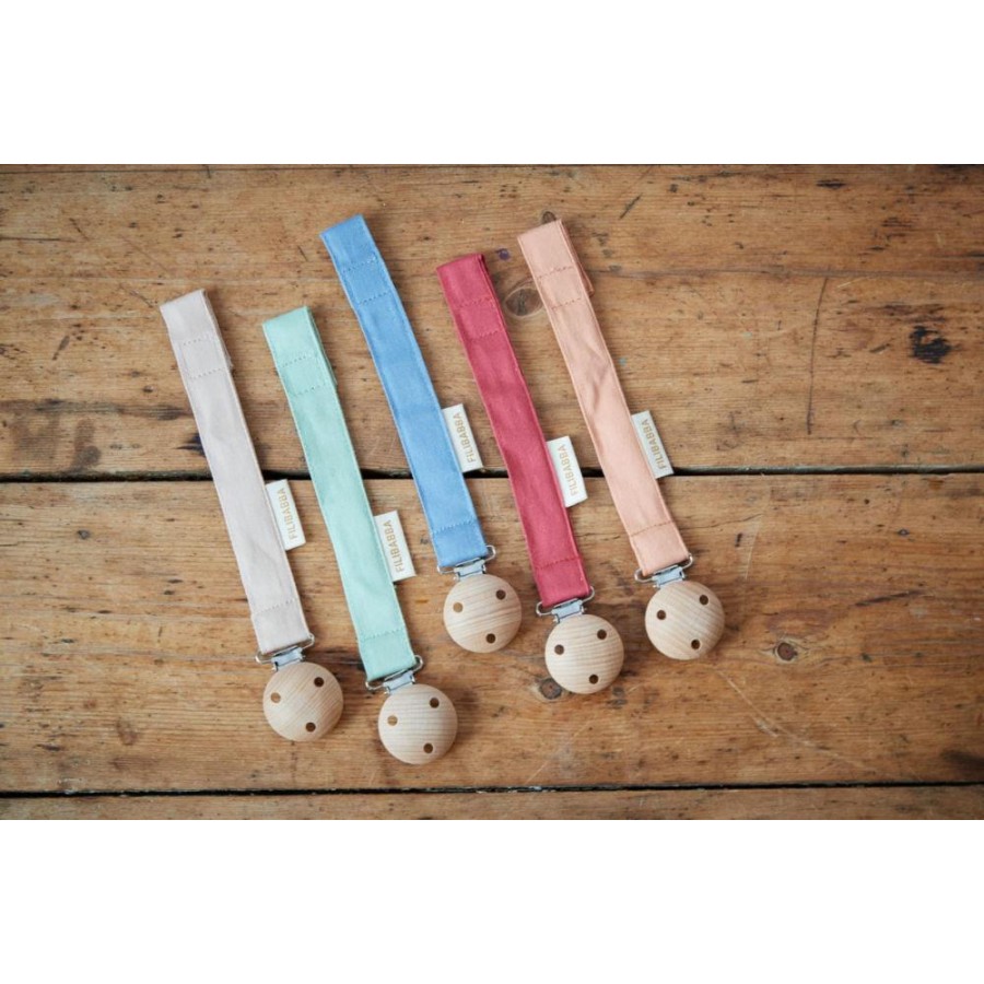 Filibabba Zawieszka do smoczka na rzep Blush - Esy Floresy 