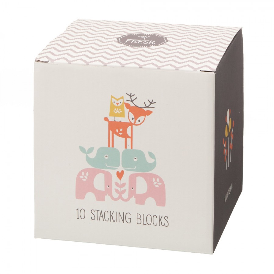 Fresk - Piramida edukacyjna Alfabet i Cyfry Orange - Esy Floresy 