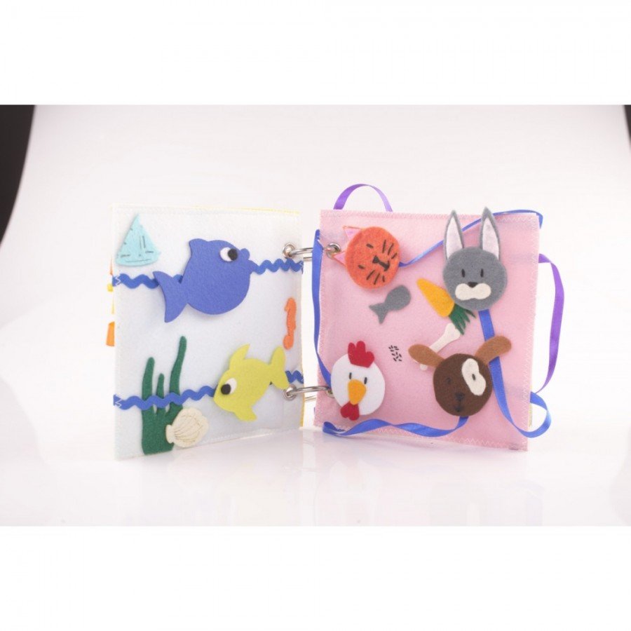 Busy Baby Książeczka sensoryczna - Esy Floresy 