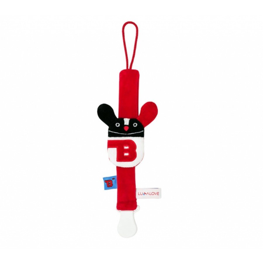 Lullalove Zawieszka do smoczka i gryzaka MR B - Esy Floresy 