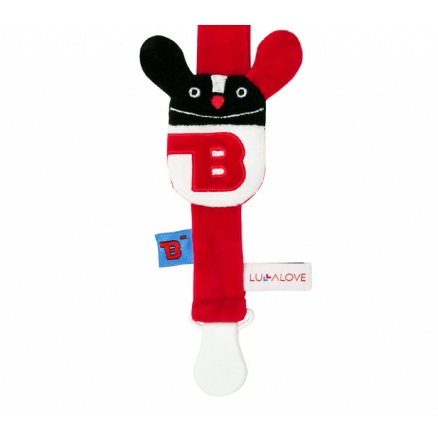 Lullalove Zawieszka do smoczka i gryzaka MR B - Esy Floresy 