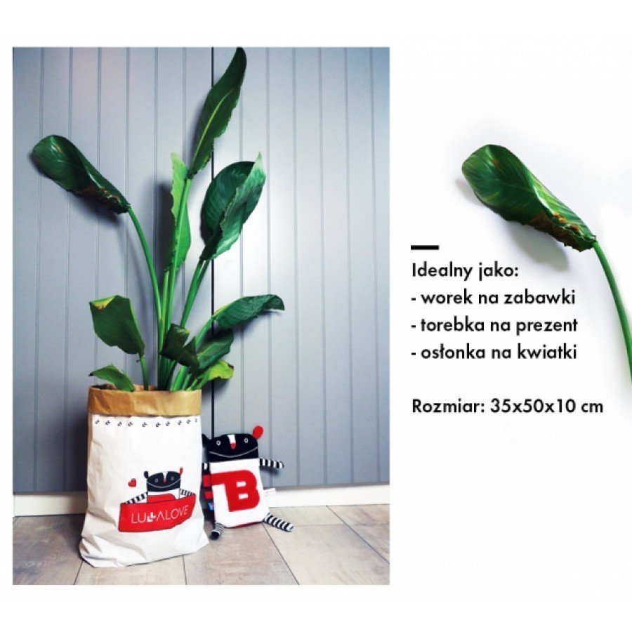 Lullalove Skandynawski worek papierowy MRB - Esy Floresy 