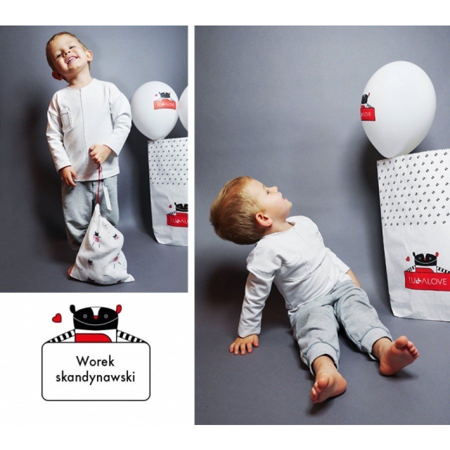 Lullalove Skandynawski worek papierowy MRB - Esy Floresy 