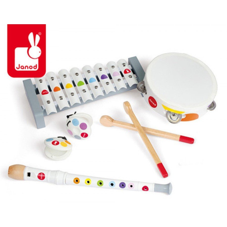Janod - Zestaw instrumentów Confetti - Esy Floresy 