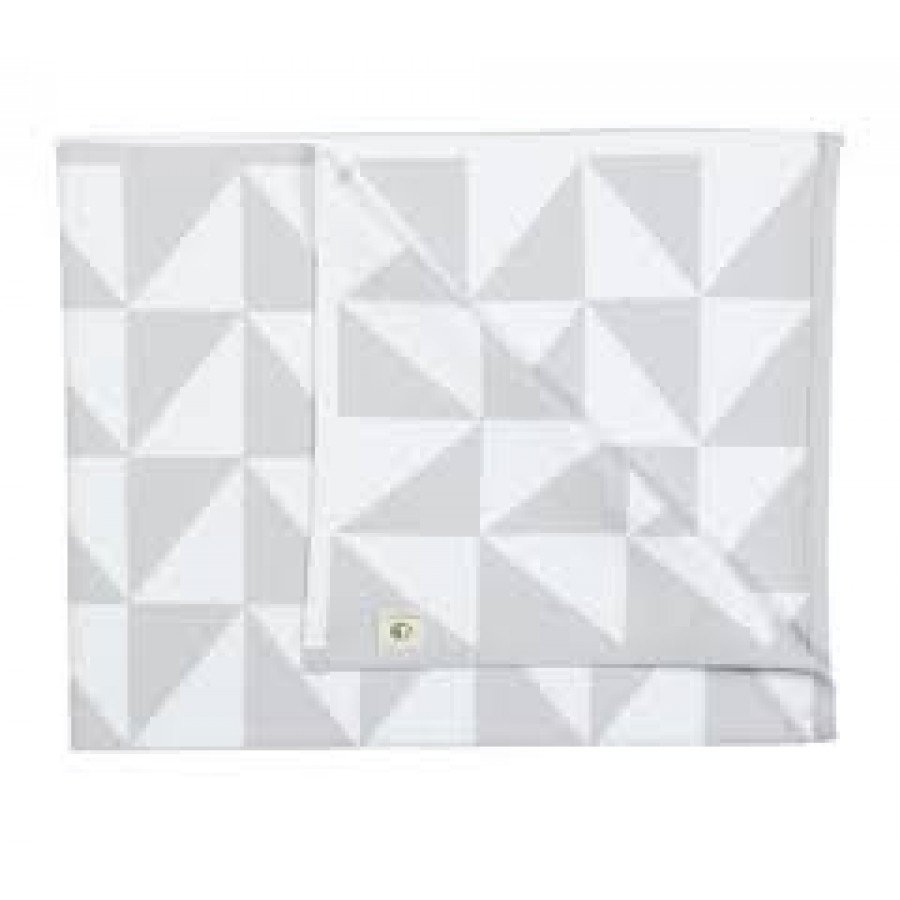 Martello - Kocyk Trójkąty, szary  90/120 - Esy Floresy 