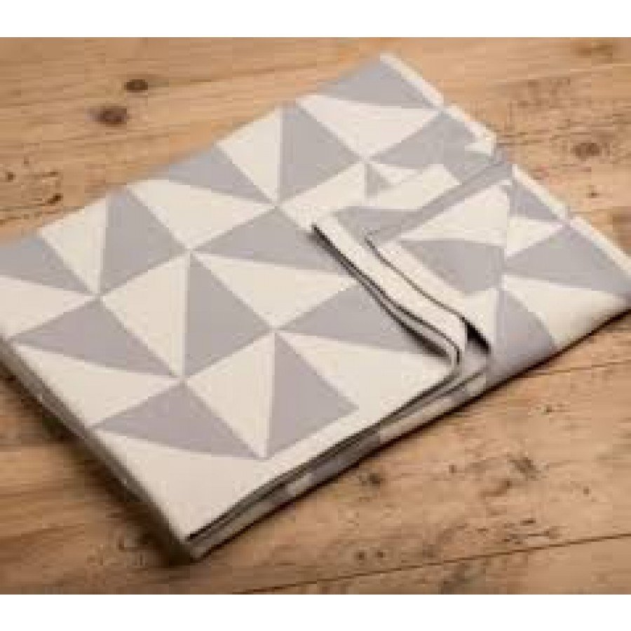 Martello - Kocyk Trójkąty, szary  90/120 - Esy Floresy 