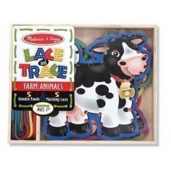 Melissa & Doug - Sznurowanki Zwierzątka farmerskie | Esy Floresy