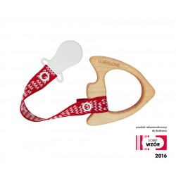 Lullalove MaMari rybka - gryzak z drewna z zawieszką | Esy Floresy