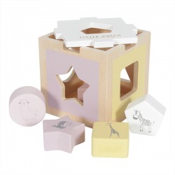 Little Dutch - Sorter Kształtów Zoo Róż | Esy Floresy