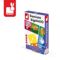 Janod - Domino Zwierzęta Rigolooo | Esy Floresy