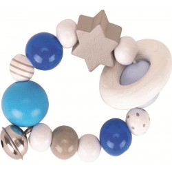 Heimess - Drewniana grzechotka Gwiazdka - w błękicie . | Esy Floresy