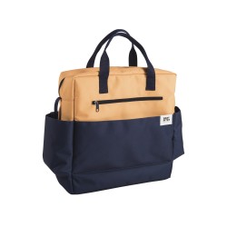 Baby Bites - Torba do Wózka Stroller Bag Shark Navy Blue/Mustard | Esy Floresy